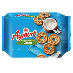 Biscoito Amanteigado Aymoré Coco 330g 