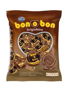 Bombom Bonobon Arcor Brigadeiro Pacote 50x15g wf