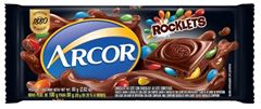 Chocolate Barra Arcor Ao Leite C/ Rocklets Display 12x80g 