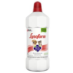 Desinfetante Lysoform Pets Original 1 Litro 