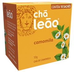 Chá  Leão Camomila Com 10 Saches 