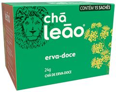 Chá Premium Leão Erva Doce Com 15 Saches