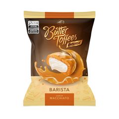 Bala Recheada Arcor Butter Toffe  Barista Cafe Machiatto Pacote 500g