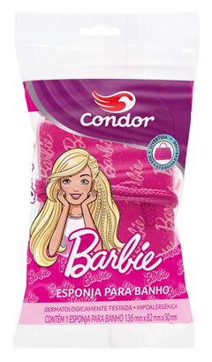 Esponja De Banho Barbie Unidade Ref.8303