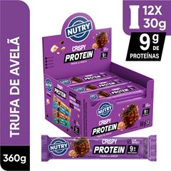 Barra Nutry Crispy PROTEINBAR Trufa Avela Display 360g(12x30g)