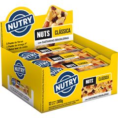 Barra Nuts   Nutry Classica Display 300g(12x25g)